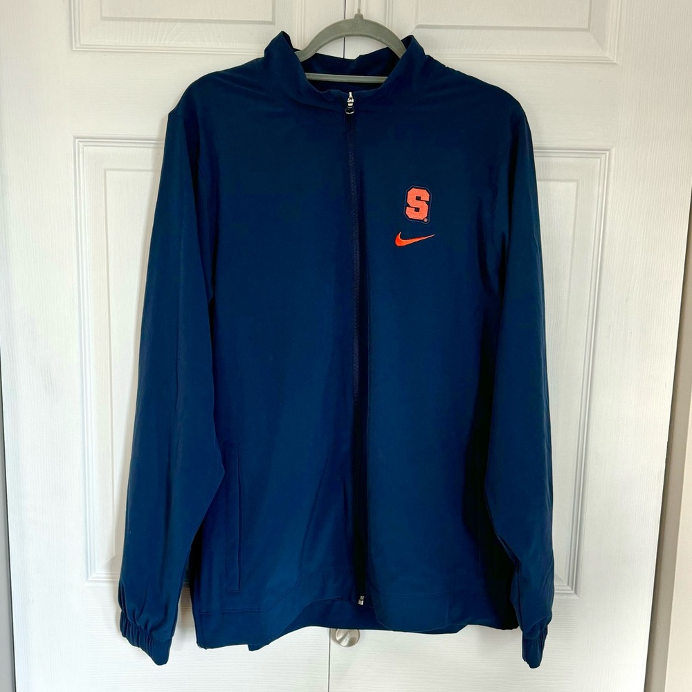 Syracuse Full Zip Windbreaker Jacket, Nike, Size L